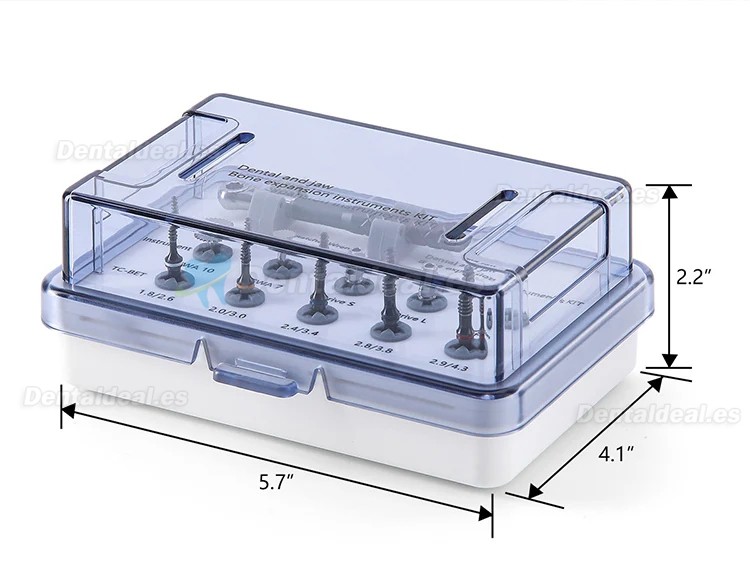 Kit de Expansi&oacute;n &Oacute;sea Dental para Implantes Instrumental de Acero Inoxidable